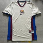 Xavi Barcelona 9899 Retro Jersey Maillot Trikot Maglia